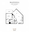 One bedroom floor plan